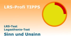 Legasthenie Test